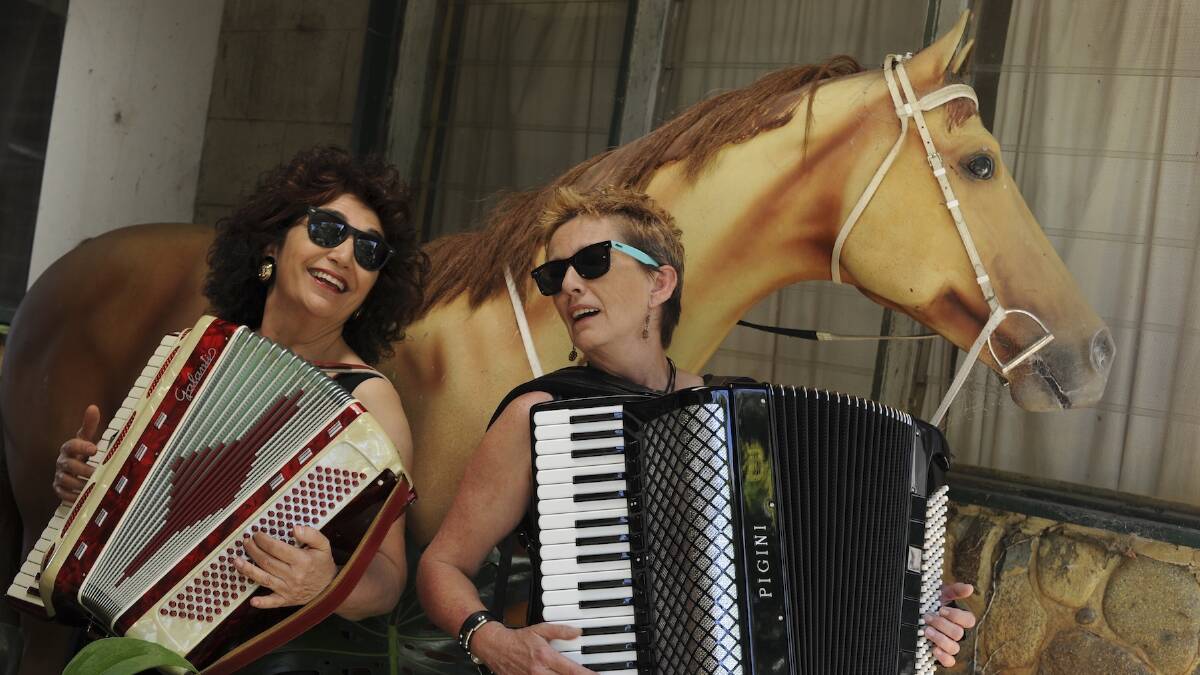 Olive and Concetta will play at the Tomerong School of Arts on Saturday, September 20 from 7.30pm.