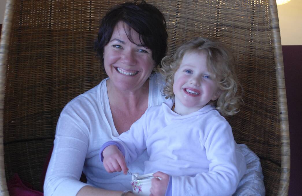 SWEET SOUNDS: Rachelle Cove and Eden Mounsey-Cove. Eden had five-hour bilateral cochlear implant surgery on Wednesday. 