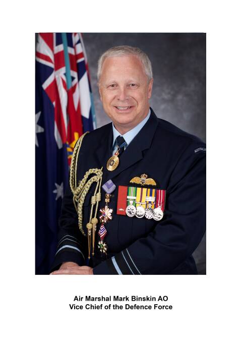 The identity of former HMAS Albatross pilot and incoming chief of the Australian Defence Force Air Marshal Mark Binskin has been hijacked on Facebook.