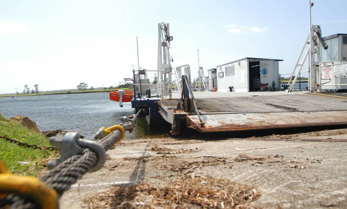 THE Comerong Island Ferry is currently out of service after cables were impacted by flood debris in this week's floods.