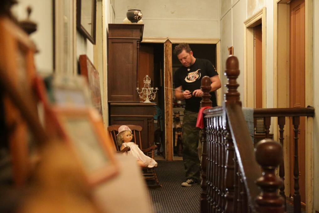 Paranormal investigator Dan McMath. Picture: CHRISTOPHER CHAN