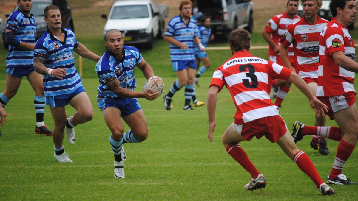 NAROOMA: The Narooma Devils Rugby League first grade team came up against the Moruya Sharks at Bill Smyth Oval on Saturday. It was a well fought game with a number of injuries in the Narooma team. The final score was Moruya 24 – Narooma nil.