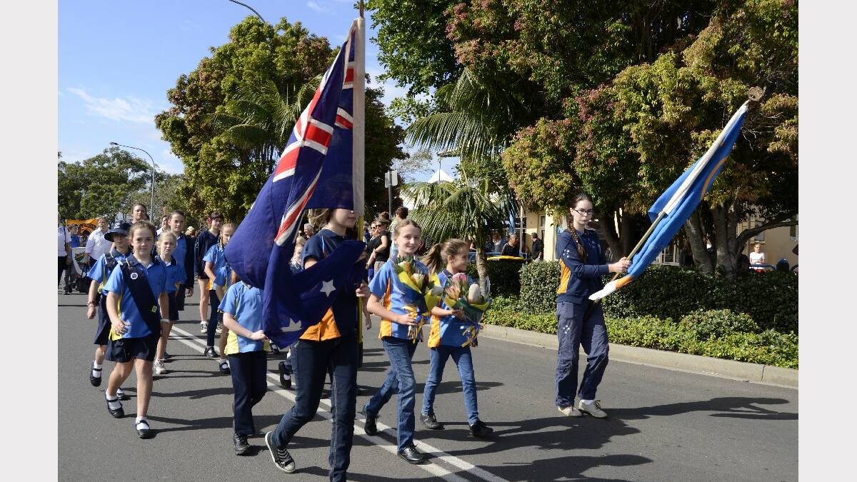 There were massive numbers of people at Huskisson for this year's Anzac Day ceremony.