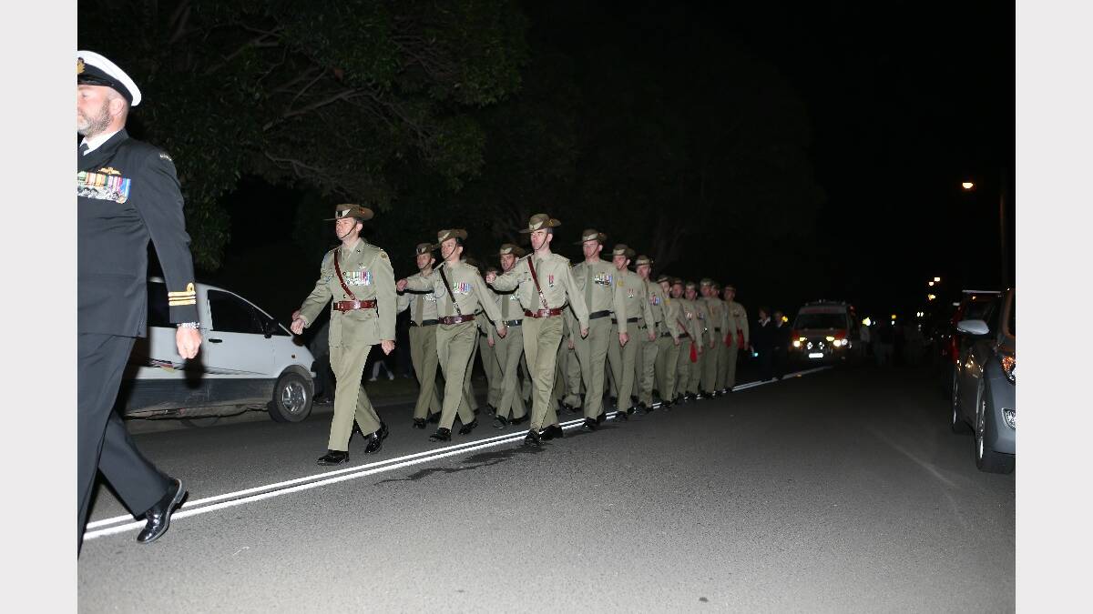 Anzac Day dawn service at Greenwell Point.