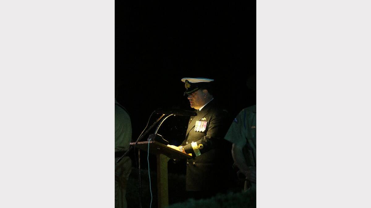 Anzac Day dawn service at Greenwell Point.