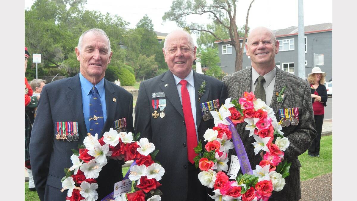 
Col Poulton (North Nowra), Don Parkinson (Nowra) and Ted Reksmiss (North Nowra).
