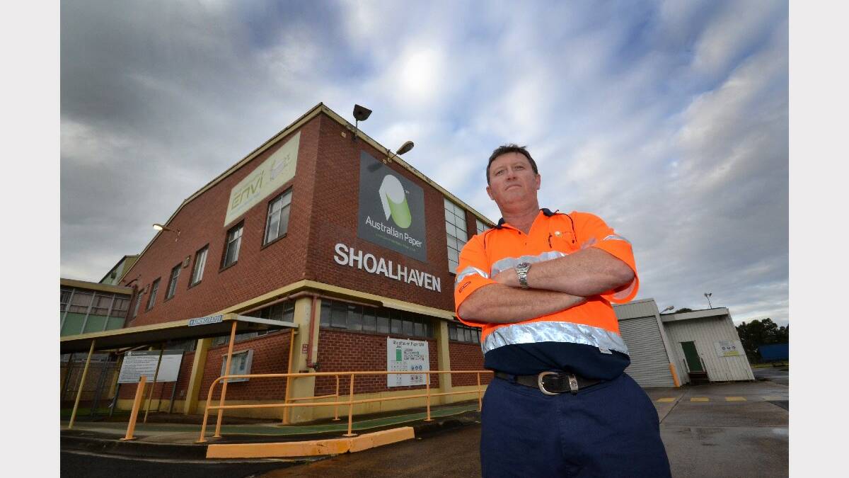 Shoalhaven paper mill worker Jack Evans is hopeful the federal government and Shoalhaven City Council will support the local company as it faces closure.