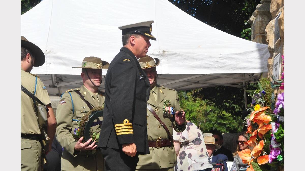 Commanding Officer of HMAS Albatross, Captain Simon Bateman.