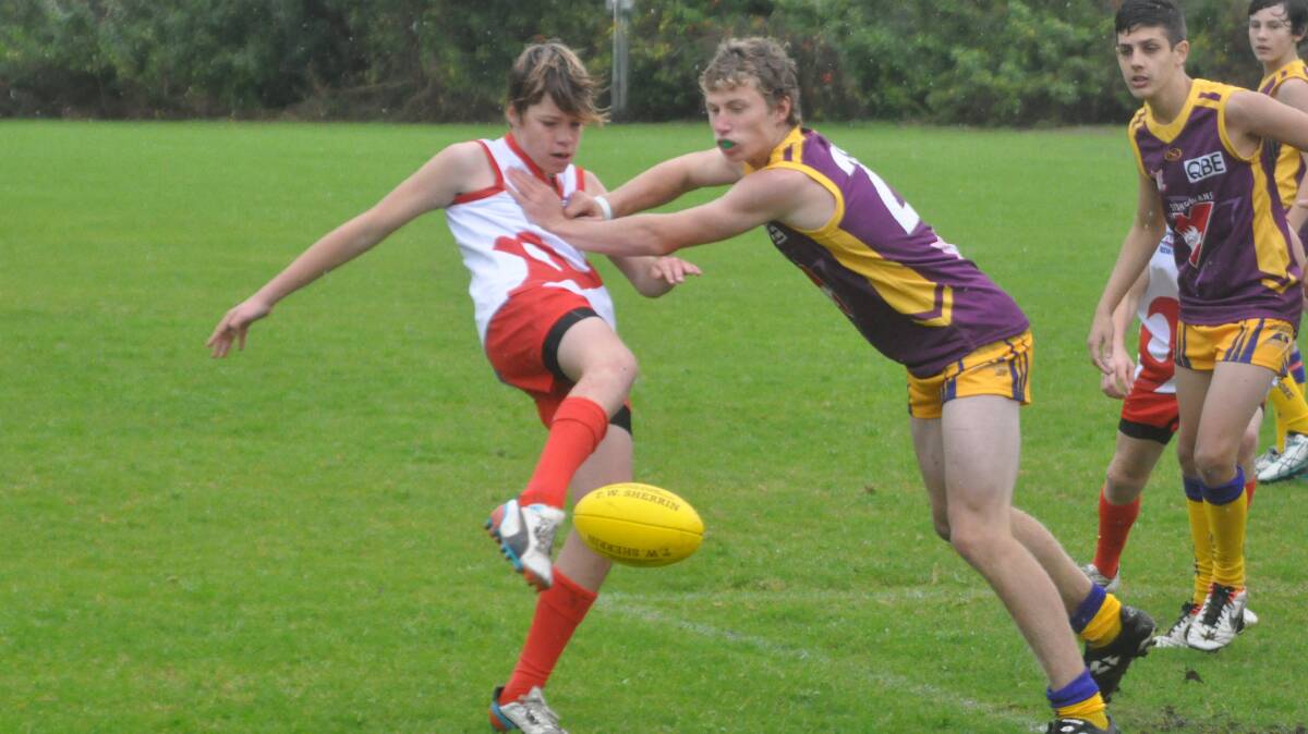 GUN PLAYER: Matt Lawrence (left) will be playing an important role in the Shoalhaven’s under 14s side.