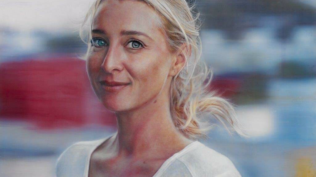ON SHOW: All 39 shortlisted Archibald Prize art works will be on display in Nowra next week including Hugo and Love Face, featuring actress Asher Keddie.