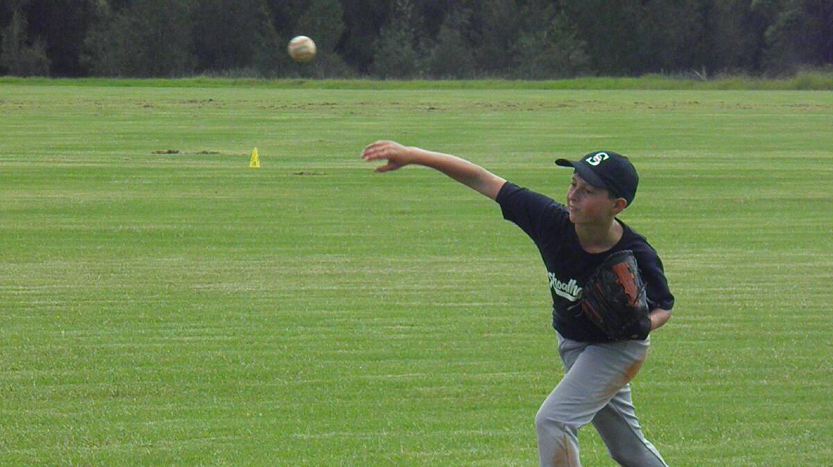 ON TARGET: Shoalhaven Mariners MVP for the game is opening pitcher Jayden Brain.