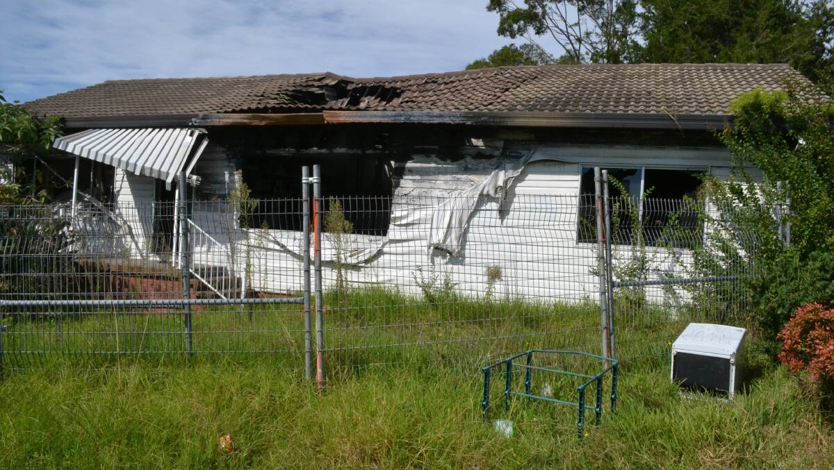 DEMOLISH: Shoalhaven City Council hopes a home that has been sitting in a derelict state since being damaged by fire in May 2013 will soon be demolished.