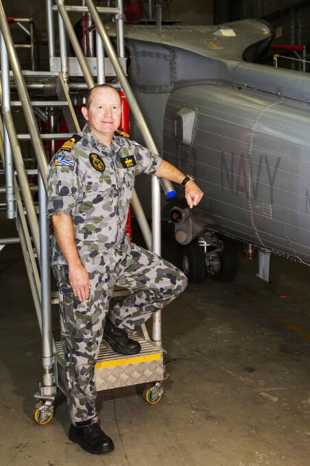 TOP GUN: HMAS Albatross lieutenant commander Phillip Michael Brown has been awarded a conspicuous service cross for outstanding achievement in the design and implementation of the S-70B-2 helicopter technical training system on the Australia Day Honours List.