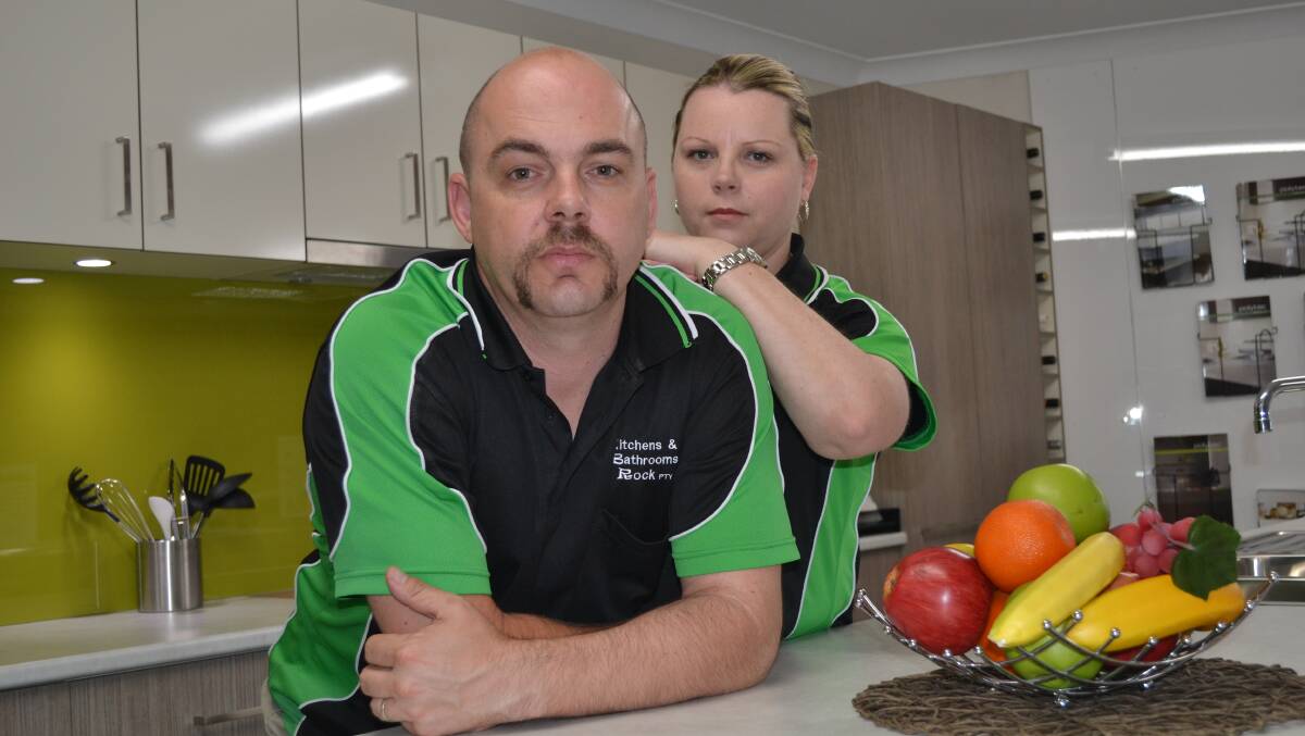 GUTTED: Bomaderry business owners Craig and Cheryl Stanton feel let down by the legal system after an employee who embezzled funds, leaving the small business owners nearly $100,000 out of pocket, had her sentence reduced.