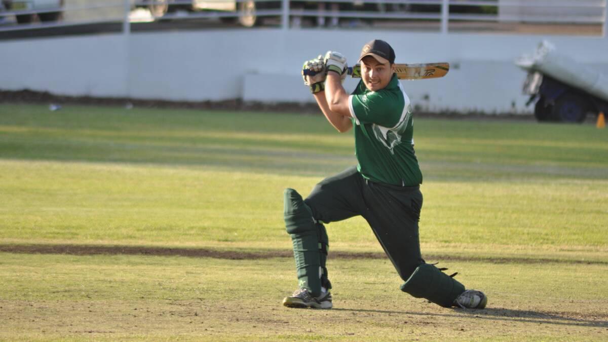 DANGER MAN: Nowra’s Michael Coulter will be one of the key players in Sunday’s Twenty20 finals. Photo: PATRICK FAHY 