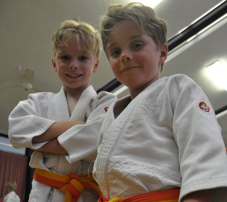 FLIP SIDE: Bomaderry twin brothers Sam and Zach Fergusson are expected to compete this weekend.