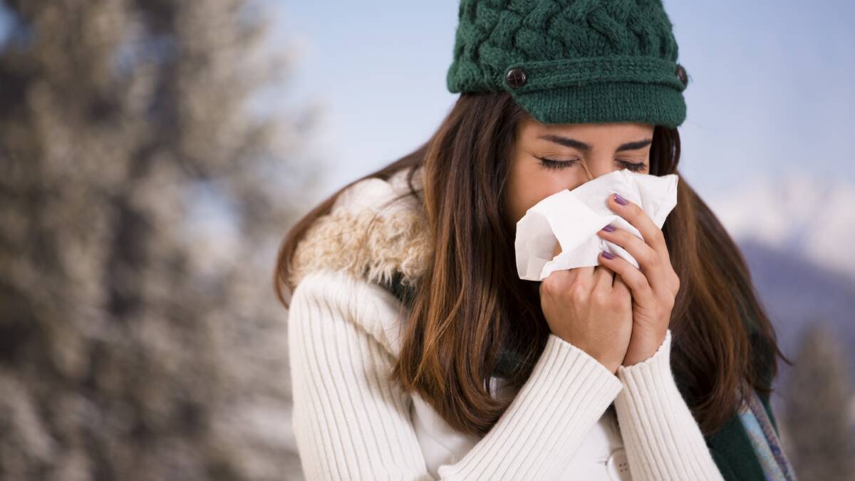 FULLY SICK: Now is peak time for flu on the South Coast.