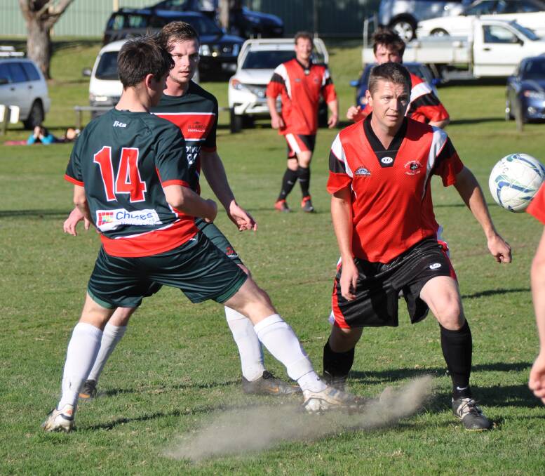 IN ACTION: Shoalhaven United’s Shaun Aldous will be back for another season.