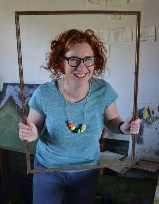 EXPORT QUALITY: North Nowra artist and Micro Galleries Nowra artistic producer Bonnie Greene is one of two Shoalhaven artists whose work is being shown this weekend at a Micro Galleries exhibition in  Langa, Cape Town, South Africa.