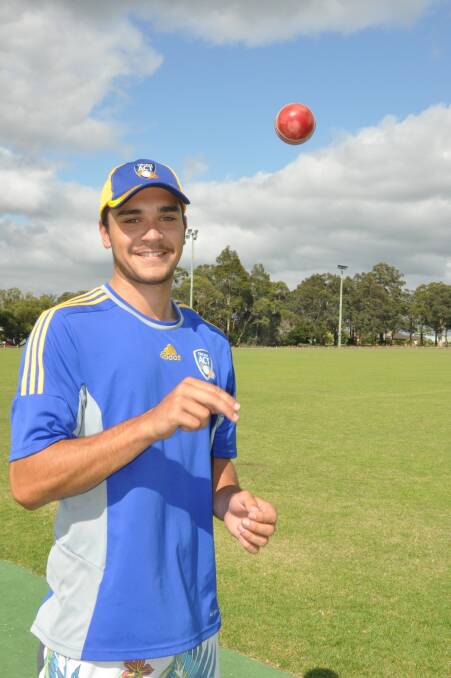 GOOD IMPRESSION: Lain Beckett took three wickets in his debut for the ACT Comets.