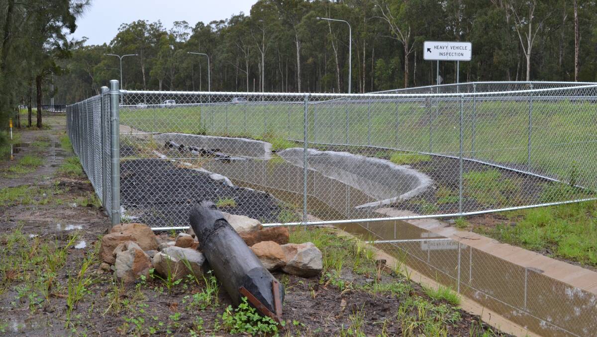 SPLASH PAD: One of the frog ponds just off the Princes Highway South Nowra at BTU Road.
