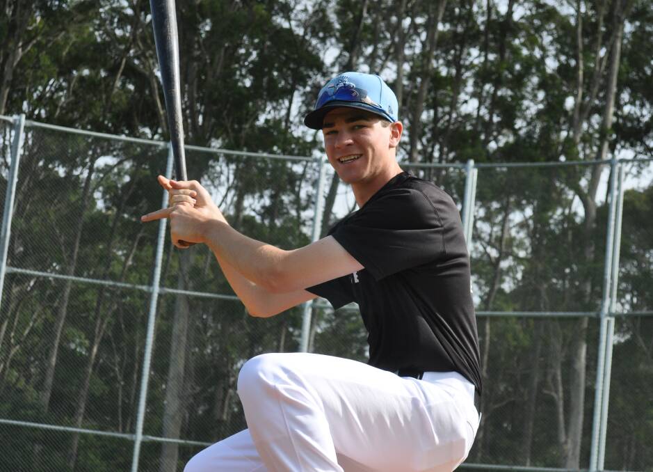 GOOD PLAYER: Fielding is just one of Murray Lugg’s baseball strengths as he can bat as well.