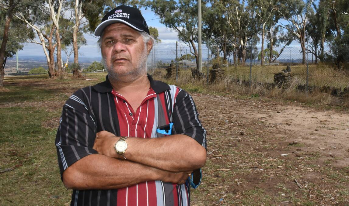 STRONG STANCE: When Wiradjuri elder Dinawan Dyirribang was young the community started a petition to have his family moved out of town. Photo: NADINE MORTON