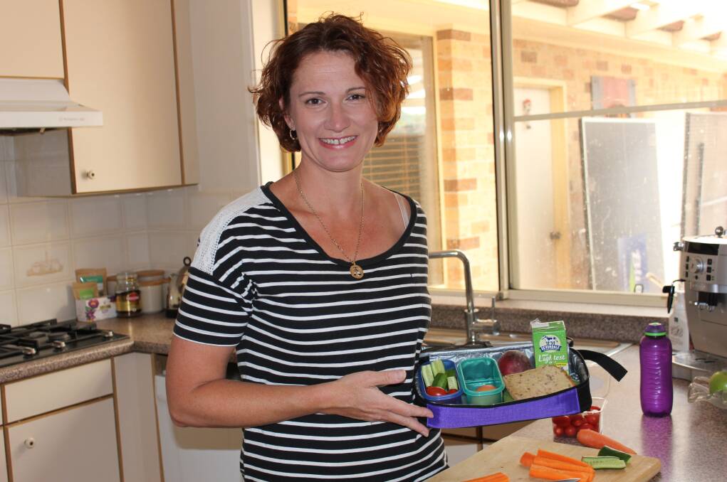 Sarah Pickering loves the Cancer Council NSW’s newly launched healthy lunch box website - www.healthylunchbox.com.au