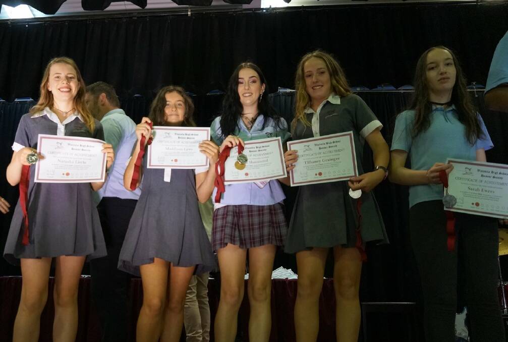 Honour Society Ceremony at Vincentia High School