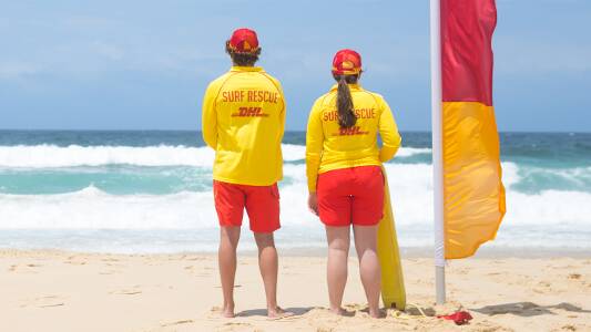 NSW Lifesaving urges people to stay safe and not take risks at a beach.