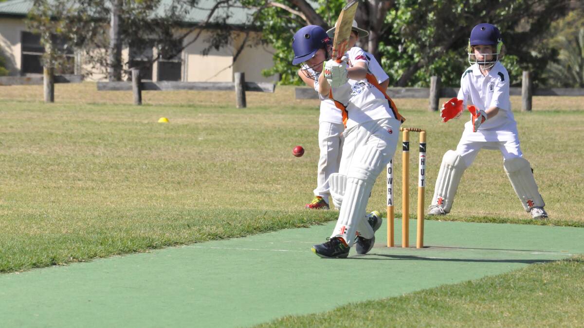 RUN MACHINE: Bateman Bay's Bailey Brady is making a habit of dominating bowling attacks and he made 23 runs on the weekend.