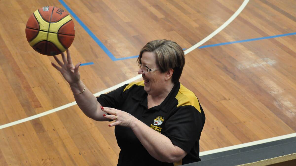 Shoalhaven Basketball’s administration manager Cheryl Hunter is looking forward to the start of walking basketball.
