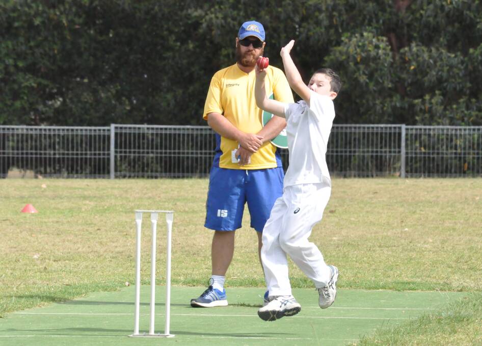 Bomaderry's Jeb Brownhill makes runs hard to come by when he comes into the attack.