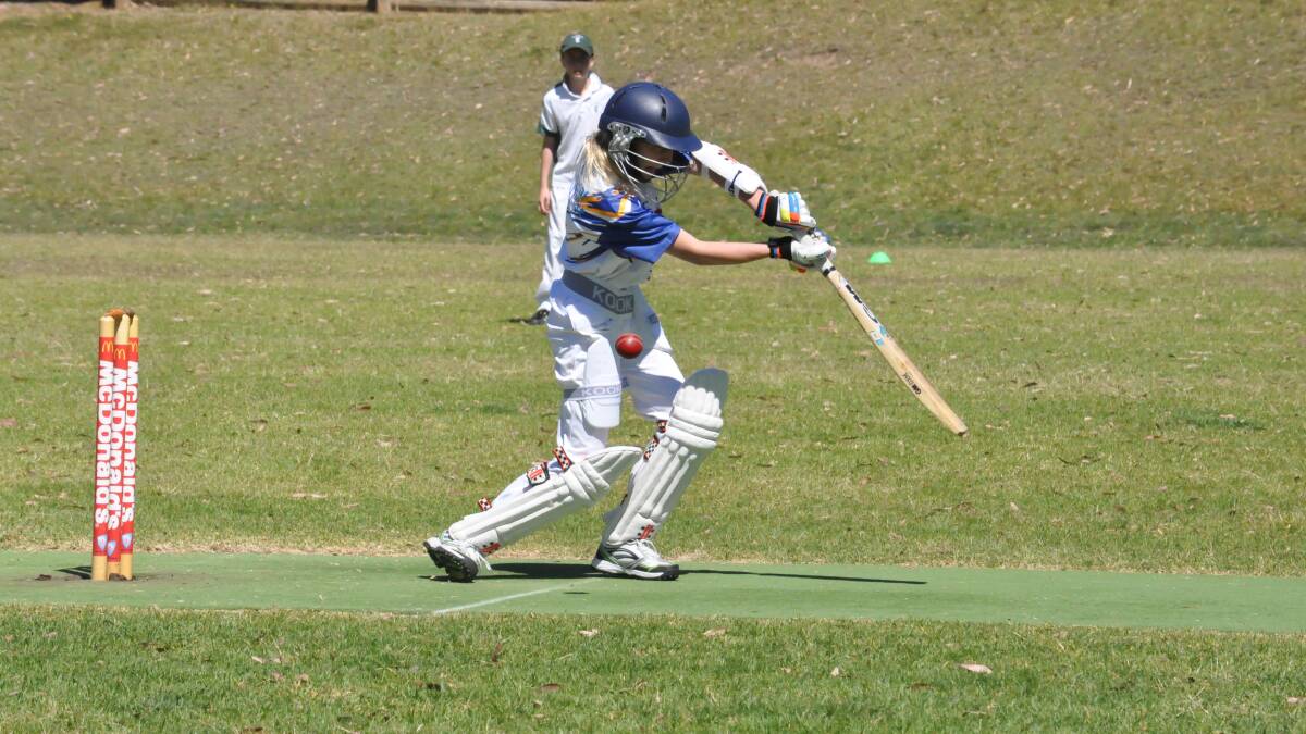 ALL CLASS:  Tara Rudd's 92 runs was the highlight of Ulladulla United’s in the under 12s competition on Saturday.
