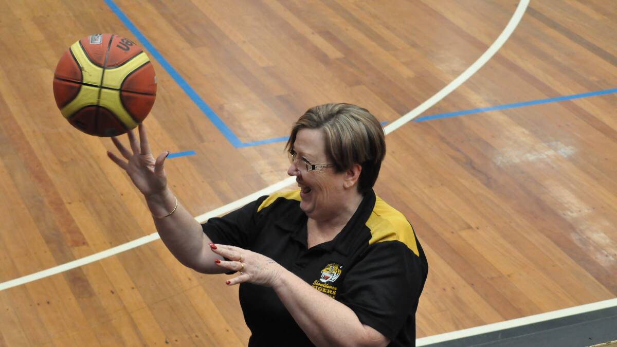 SIGN ME UP: Shoalhaven Basketball coordinator Cheryl Hunter is looking forward to trying walking basketball and hopes others will also come along and play.
