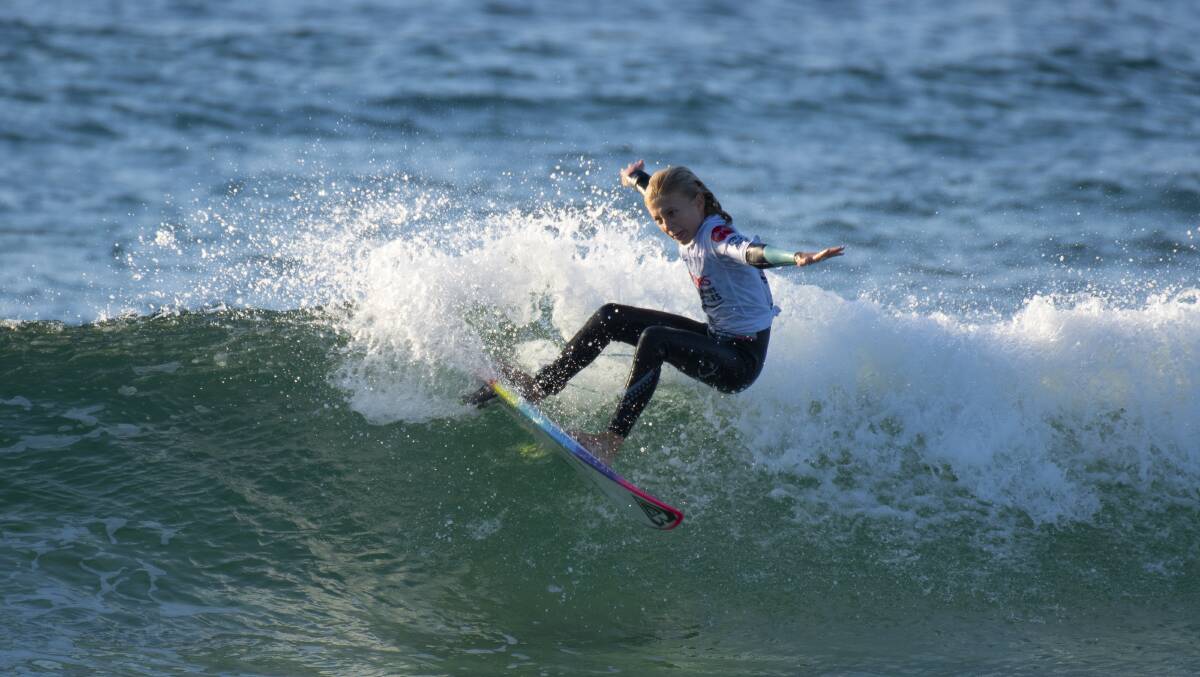 Keira Buckpitt rules the waves. Photo Ethan Smith