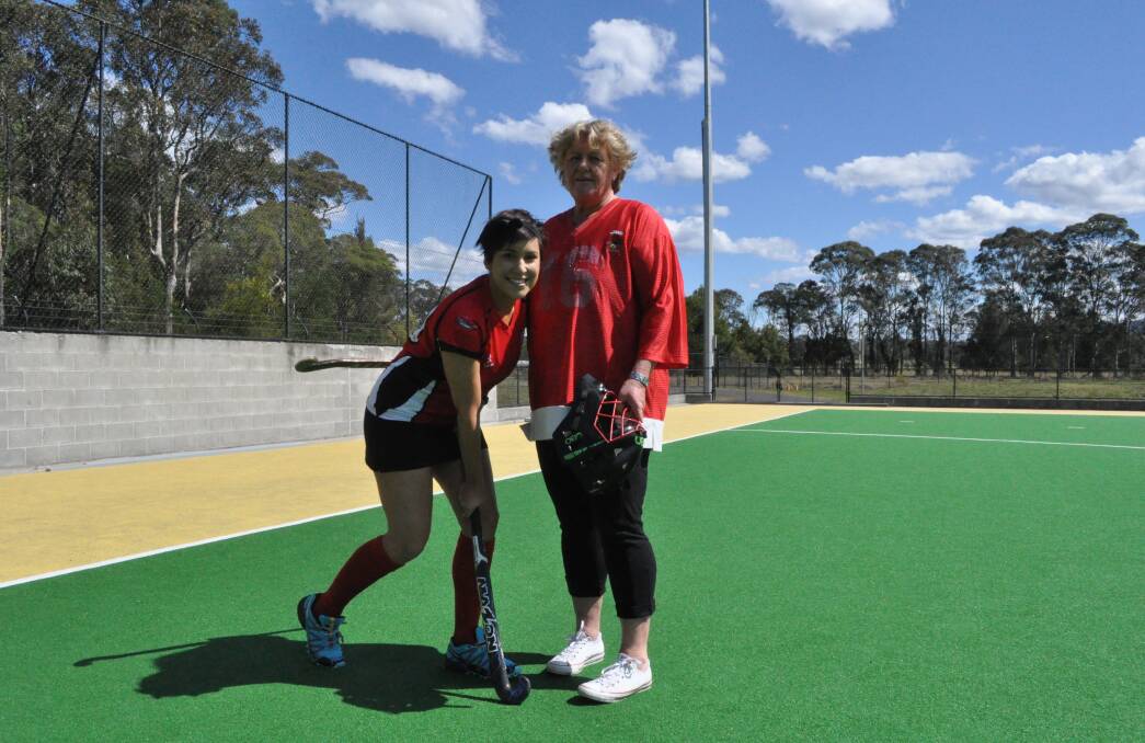 Ashlee Williams and her mum Wendy have a strong on and off field relationship.