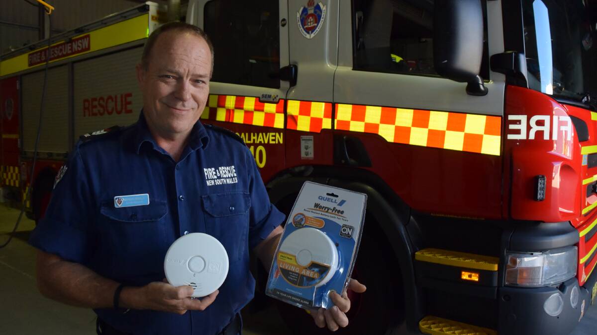 Senior firefighter Brenden Bensley urges people to make sure their smoke alarms are in working order. If residents don’t have smoke alarms he says they should get some.