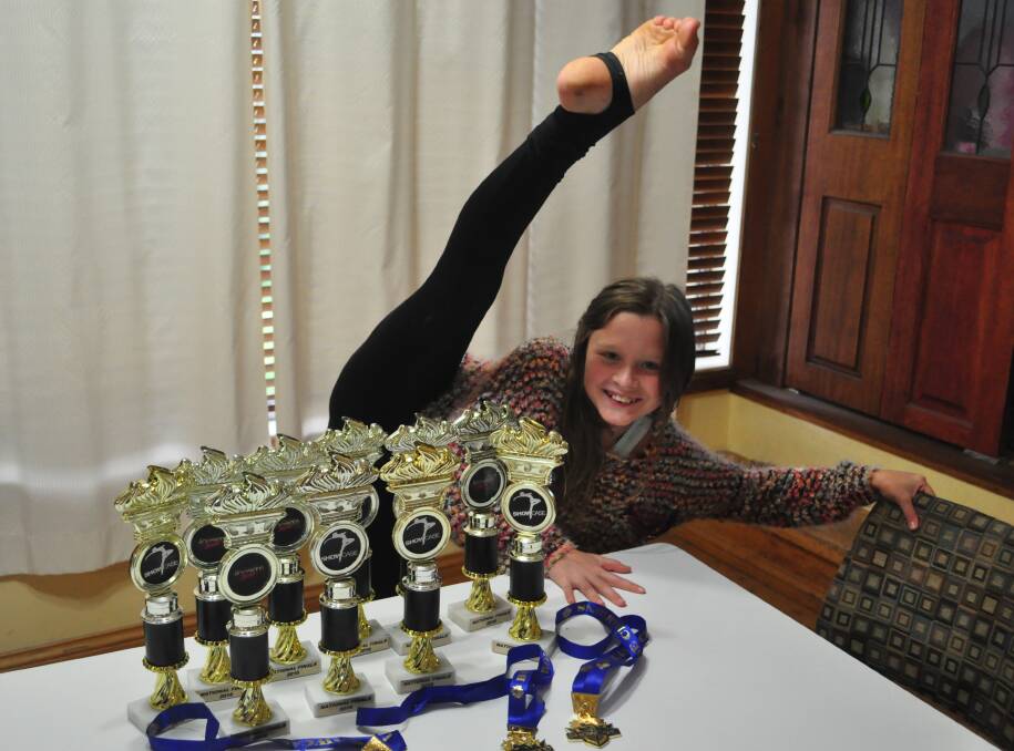 DANCING STAR: Anabelle Dallas is making people take note of her exceptional dancing skills after two wonderful efforts at two major competitions.