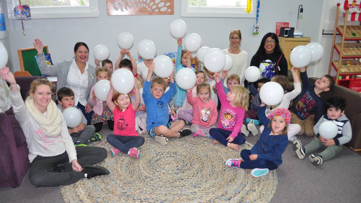 The Jerry Bailey Childcare Centre have committed to help protect kids by supporting Bravehearts’ annual awareness and fundraising campaign White Balloon Day