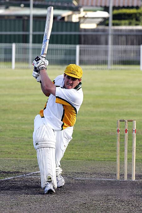 CRUNCH: Opening batsman George Dickie will look to get Ex-Servicemen off to a good start to season 2010-11 against Bay and Basin tomorrow. Photo: ROBERT CRAWFORD