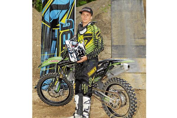 AT IT AGAIN: Shoalhaven’s Luke McNeill came within a whisker of winning the Narrogin Rev Heads FMX title last weekend.
