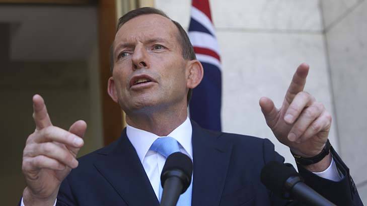 Keeping it secret: Prime Minister Tony Abbott. Photo: Andrew Meares
