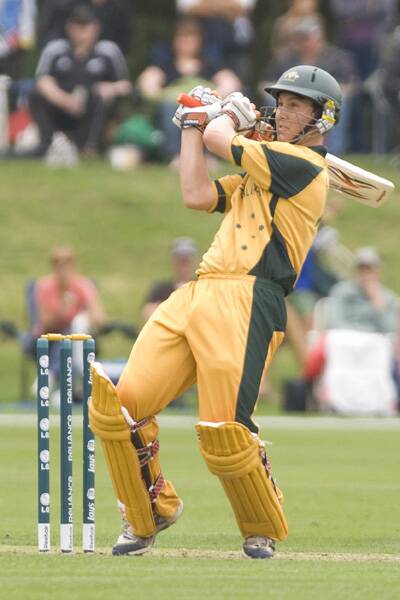 WHACK: Shoalhaven Heads’ cricket Nic Maddinson will be looking to build on his reputation at the annual Emerging Players Tournament which starts in Brisbane this week.