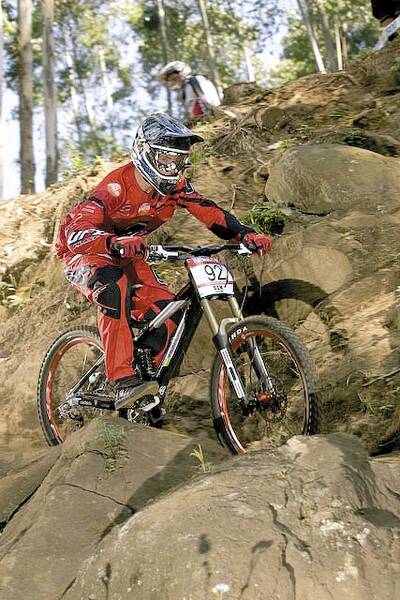 GREAT SUCCESS: Mountainbiking super star Shaun O’Connor from Kangaroo Valley has been nominated for the Shoalhaven Sportstar of the Year award.