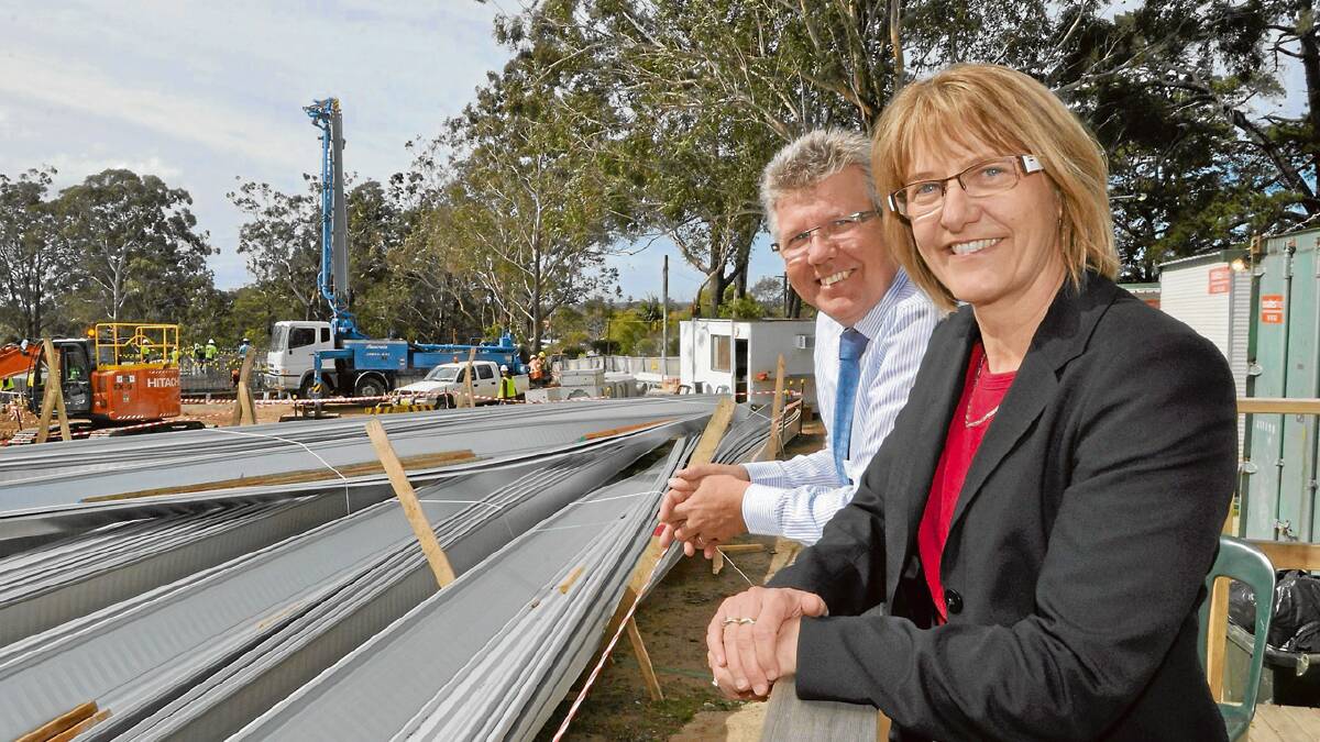 EXPERTISE: Marianne and Adrian Rinks will become familiar faces at the Shoalhaven Regional Cancer Centre once it is up and running.