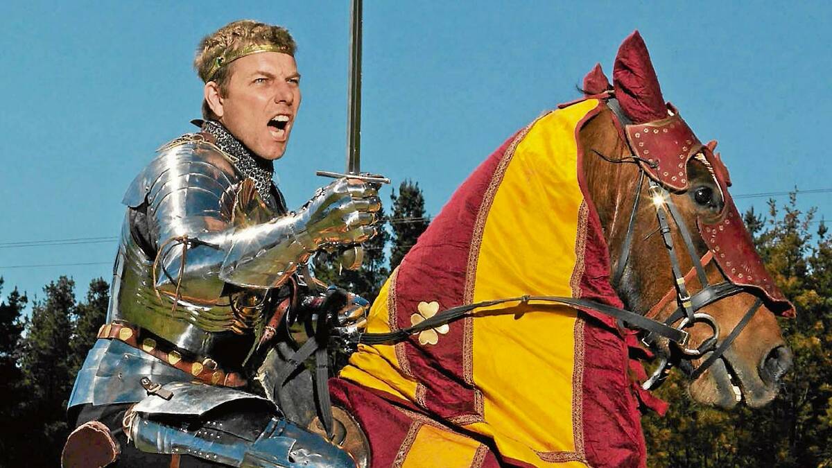 THE ancient art of jousting is set to make its debut at this year’s Nowra Show.  The sound of wooden lances striking armour will reverberate around the Nowra Showground 