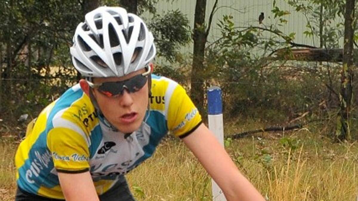 CHAMPION: Jake Stuart took out Nowra Velo Club’s individual point series for the season.