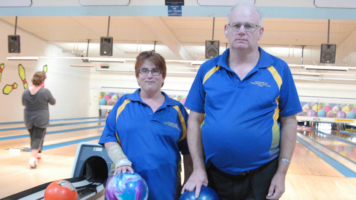 STRIKING SUCCESS: Shoalhaven bowlers Cara Cooper and Trevor Boyd both had successful tournaments on Australia Day in Canberra, Steven Lucre was absent. 