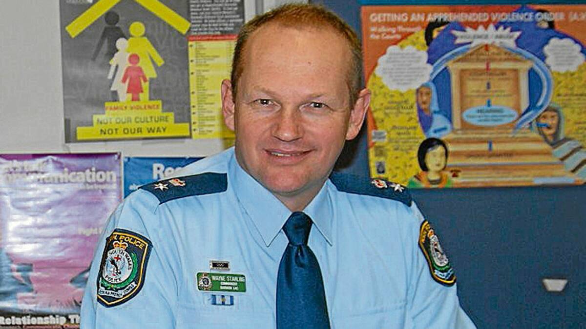 OFFICER HONOURED: Former commanding officer of the Shoalhaven Police Local Area Command, Detective Superintendent Wayne Starling received the Australian Police Medal in the Australia Day honours.